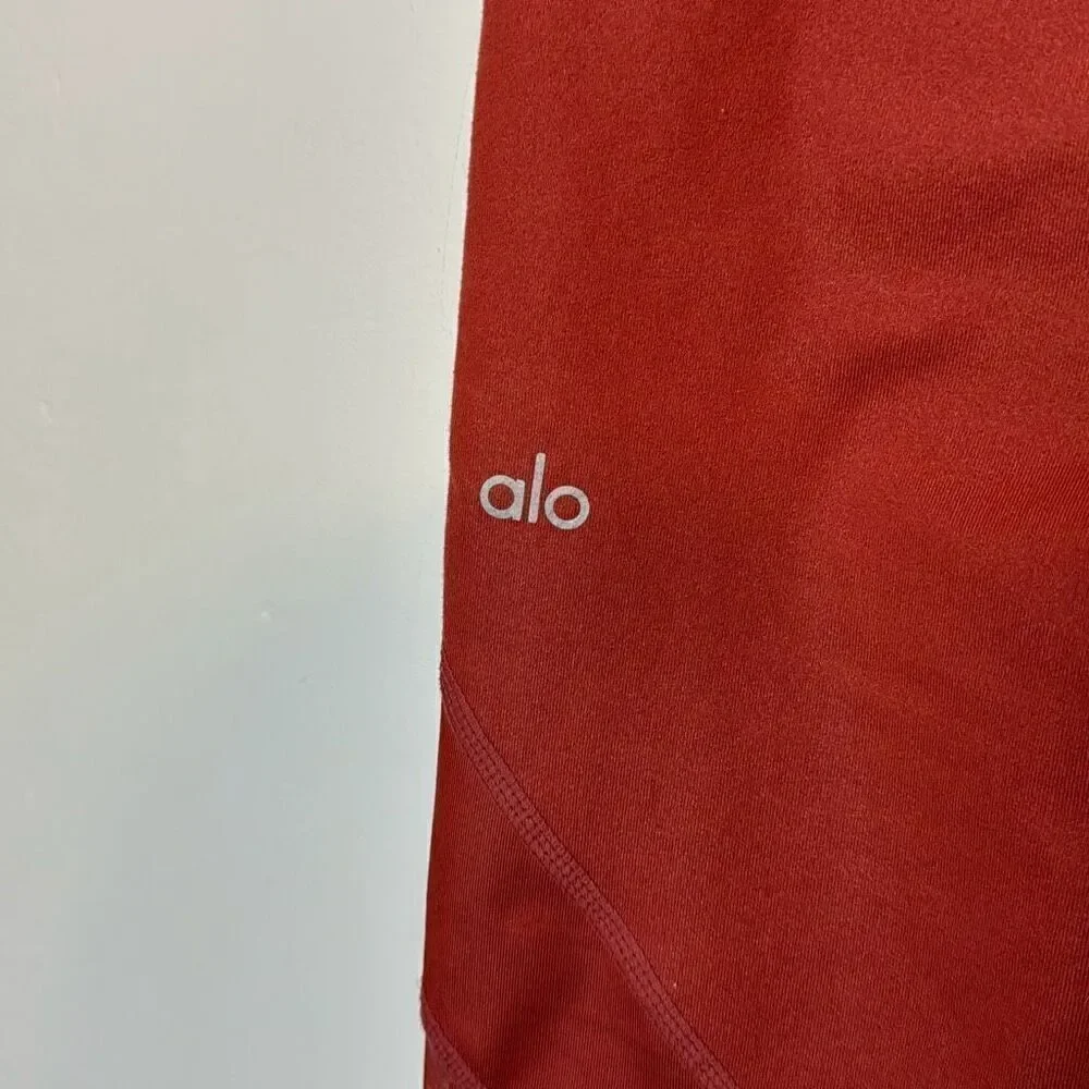 Alo Yoga Mesh Detail Crop Leggings S